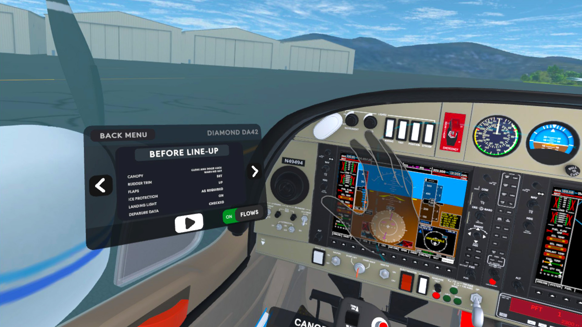 Cockpit Flows VR
